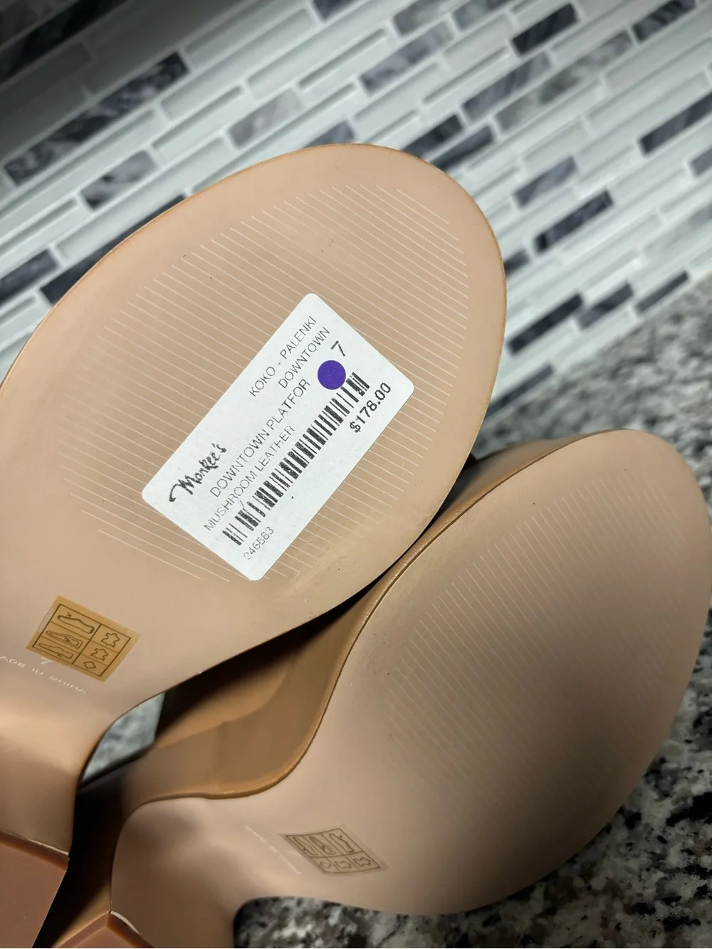 NEW Koko + Palenki Downtown platform slide sandals